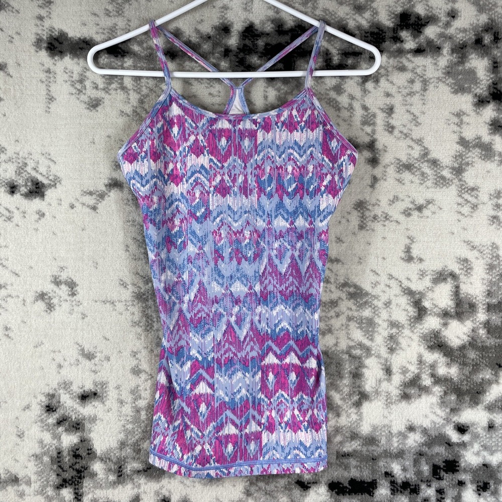 Ivivva Tank Top‎ Girls Size 14 Colorful Comfort Performance Active Gym Training